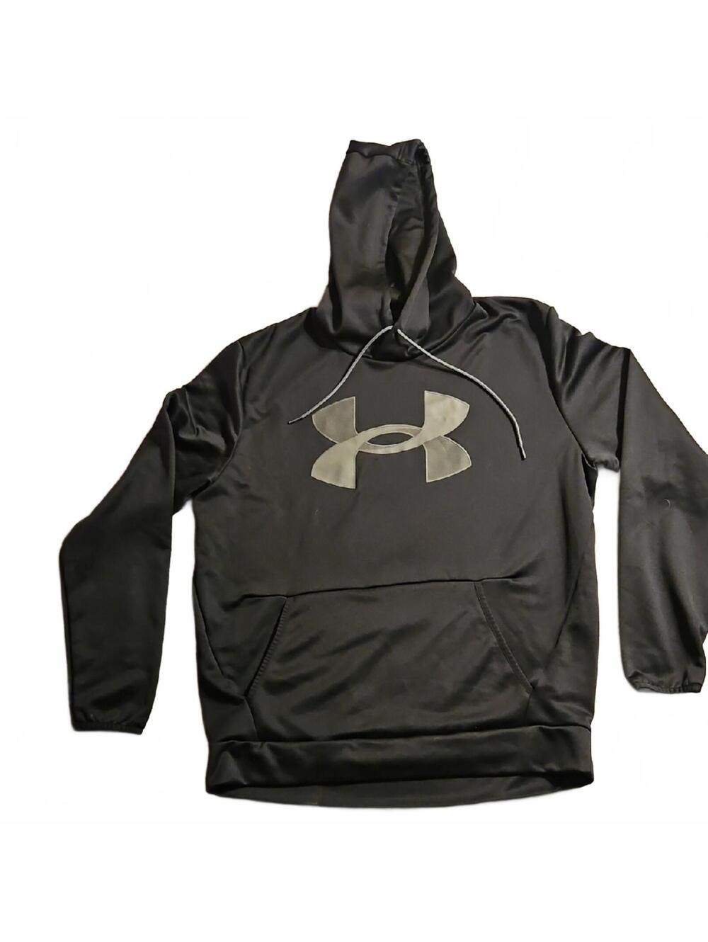 Under Armour Black Loose Fit Hoodie Sweatshirt LG